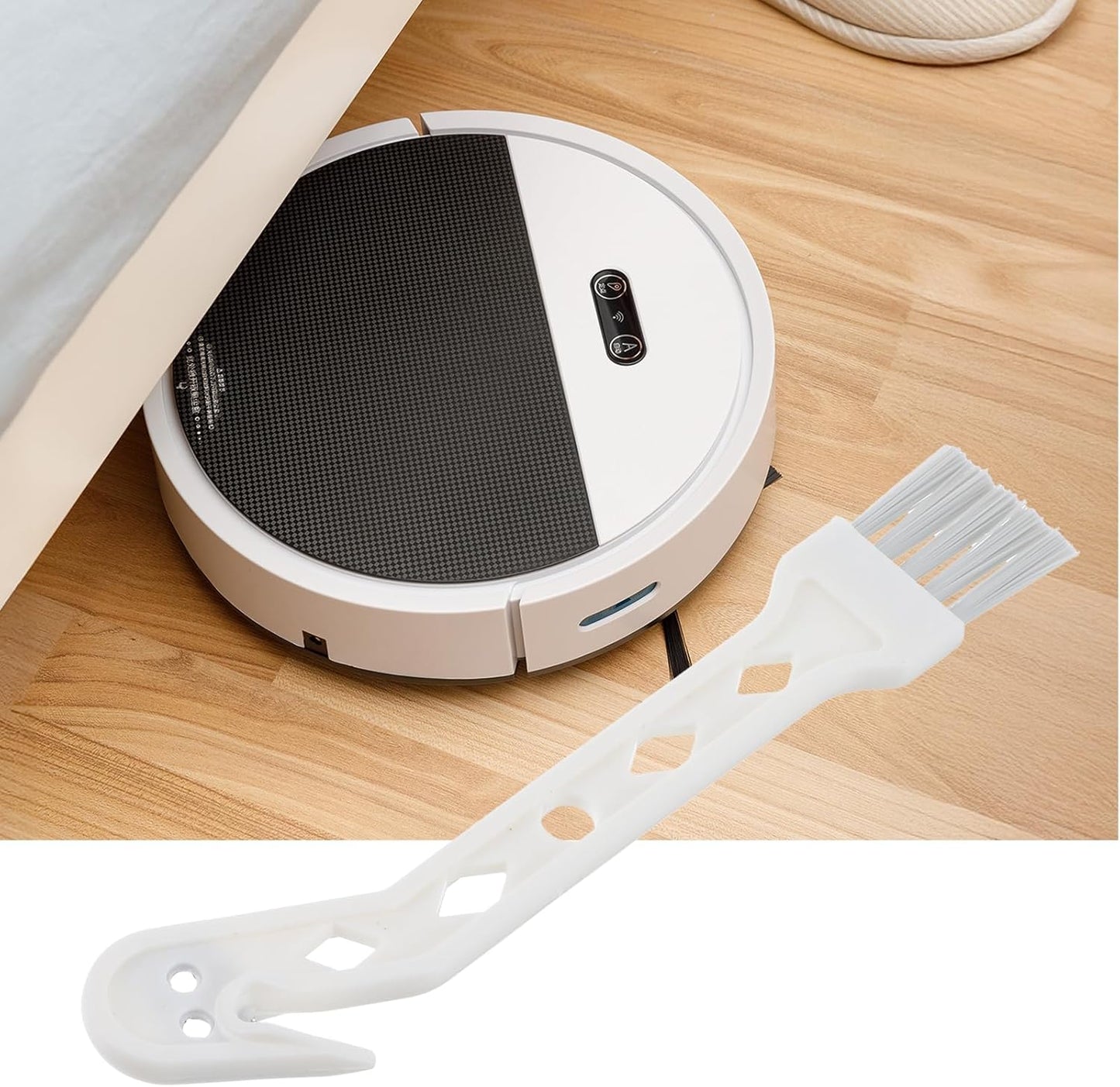 Skiennix Handheld Vacuum Cleaner Brush - 2-in-1 Universal Tool for Pet Hair & Dust | 4 Packs