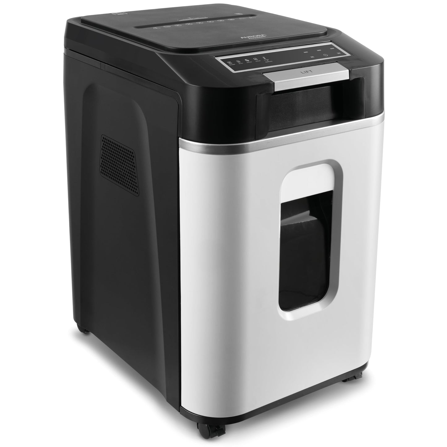 Aurora Commercial Grade 220-Sheet Auto Feed High Security Micro-Cut Paper Shredder/ 60 Minutes/Security Level P-5