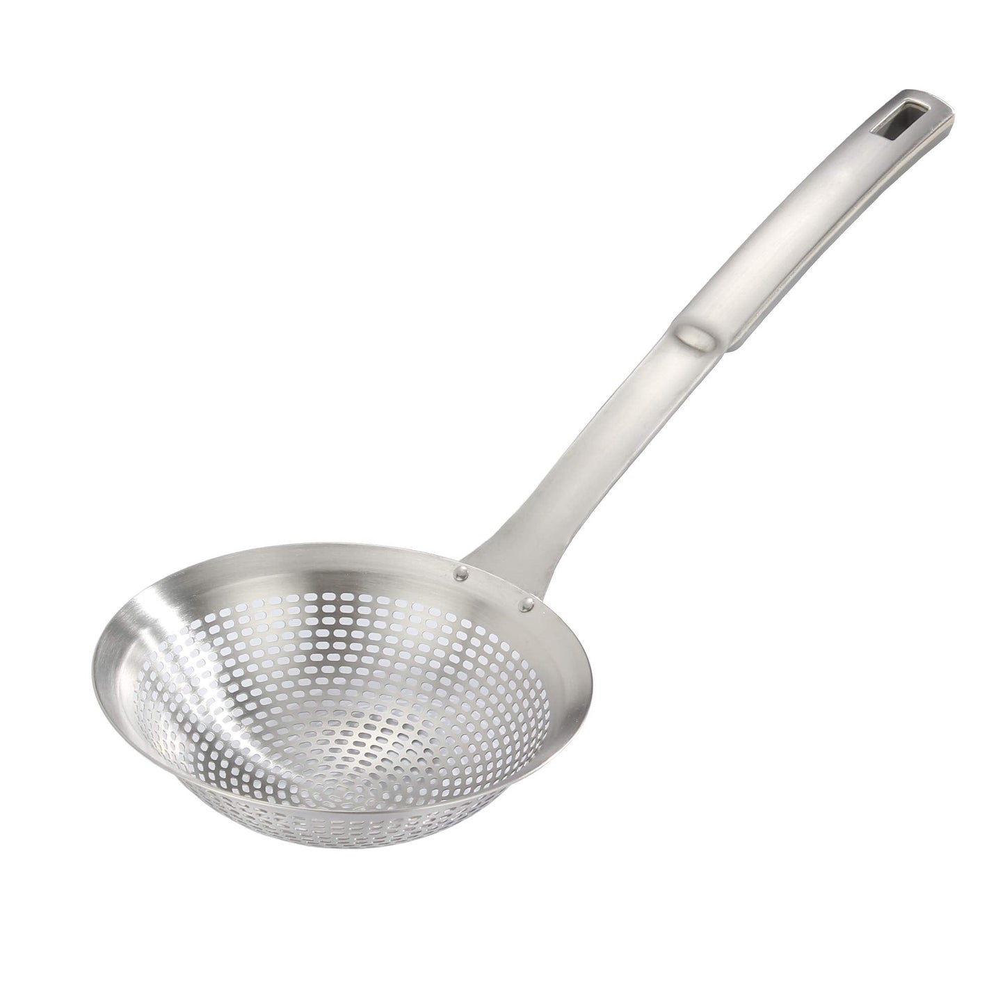 Skimmer Ladle Spoon 304 Stainless Steel Skimmer 14.5 ln for Cooking Frying Skimming Colander/Strainer Stainless Steel Kitchen Tools