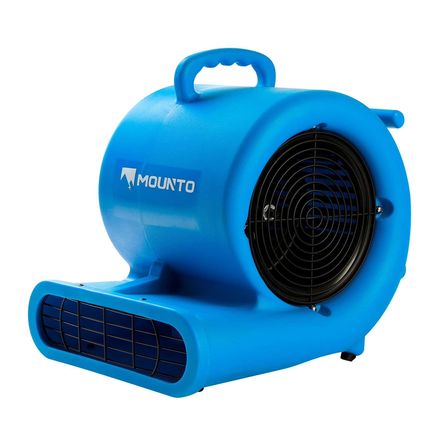 Mounto 1/3hp Air Mover 2000cfm Carpet Dryer Blower Floor Drying Fan - 3-Speed Air Mover w/Dual GFCI Outlet, 25ft Power Cord for Drying, Cooling, Air Circulation