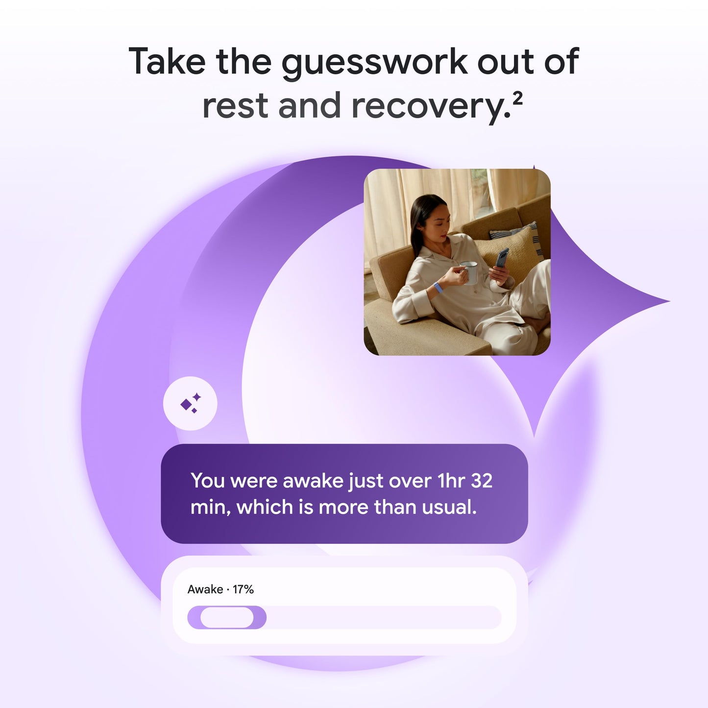 Google Fitbit Air - Screenless Activity Tracker with Fitness, Heart Rate, and Sleep Tracking - Personalized AI-Powered Coaching - Up to 7 Days’ Battery Life - Works with iOS and Android - Obsidian