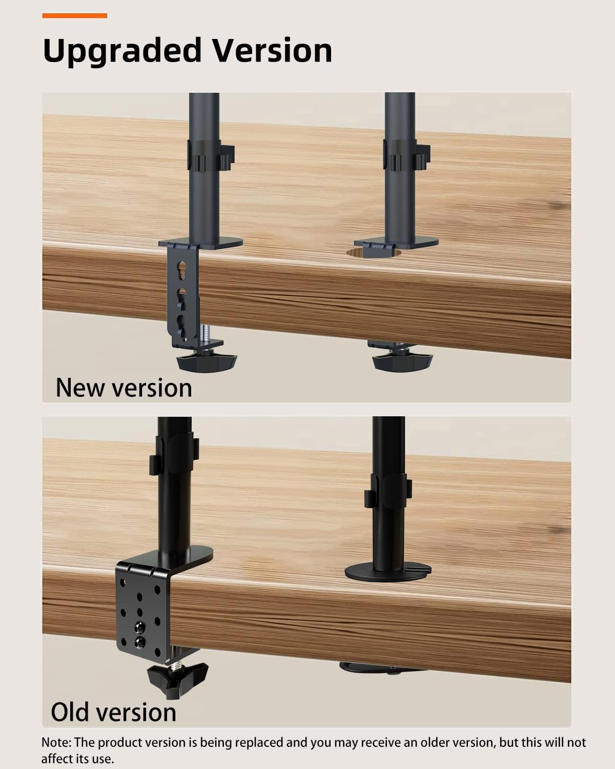 suptek 1 32 inch Screen(MD9401) Single Monitor Mount, Adjustable Monitor Arm Desk Mount Stand for / One Screen up