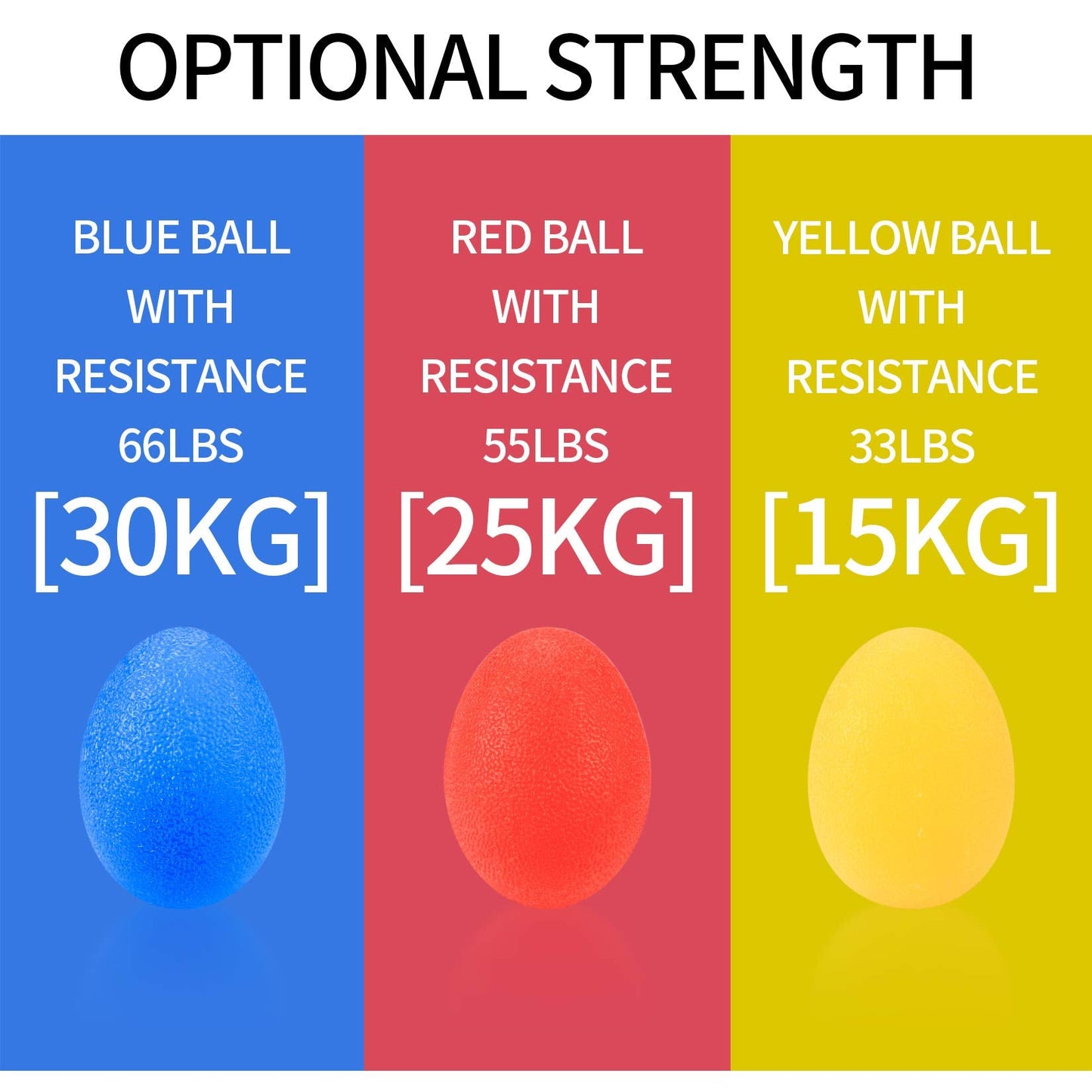 3 Pcs Hand Grip Strength Balls with 2 Pcs Finger Strengthener, Wrist Grip Strengthener Trainer, Stress Relief Balls Trainеr Hand Balls, Hand Exerciser Squeezer for Adults Hand Workout