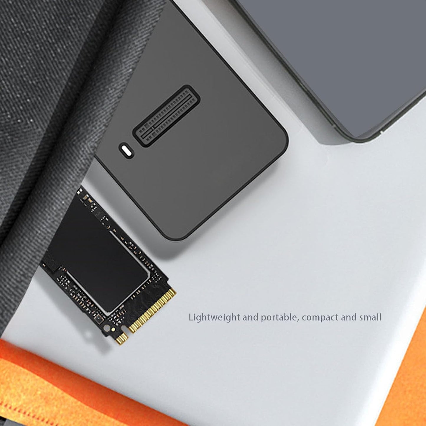 LICAEVEY M.2 10Gbps, 2230/2242/2260/2280 SSD to USB Adapter NVMe & SATA to USB C Docking Station, Aluminum Alloy