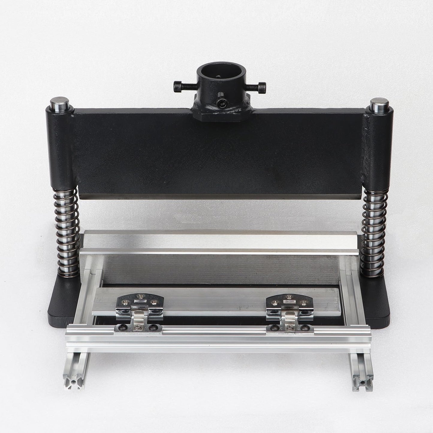 Press Brake Attachment for 12-20 Ton Hydraulic, with Adjustable Back Gauge for Accurate Bends, Volume Runs, Flat Steel Max Bending Length: 12",Thickness 3/16"