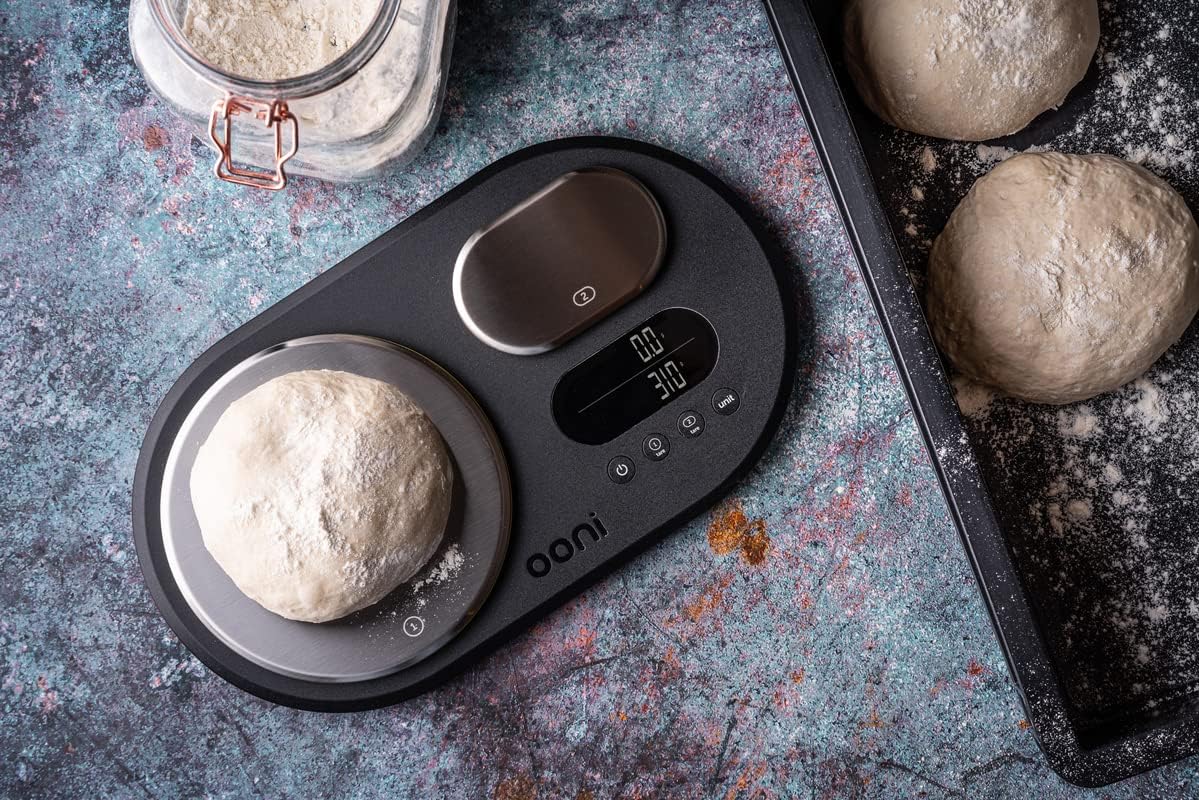 Ooni Dual Platform Digital Scales - Precision Baking & Cooking Scales with LCD Display - Ideal for Pizza Ovens
