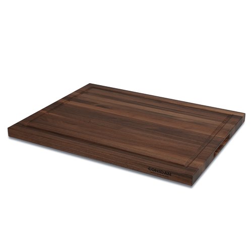 CONSDAN Walnut Cutting Board for Kitchen, USA Grown Hardwood, 20 x 15, with Invisible Inner Handle, Prefinished with Food-Grade Oil, Suitable for Kitchen Edge Grain, 1" Thick