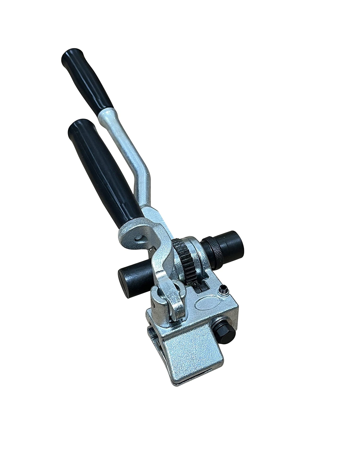 VOTOER 2-in-1 Stainless Steel Strapping Tensioner Piler Banding Tools, Fastening Cutting and Hammering Straps Packing Machine for 6.4-20mm Strap