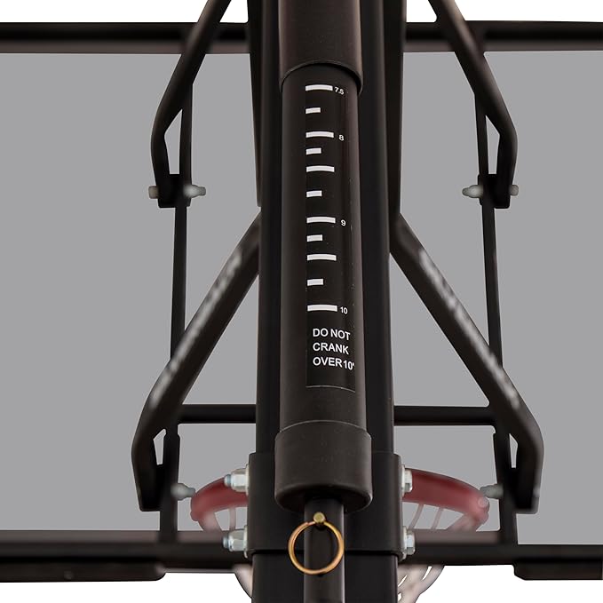 Silverback In-Ground Basketball Hoops, Adjustable Height Tempered Glass Backboard and Pro-Style Flex Rim. - Multiple Styles Available