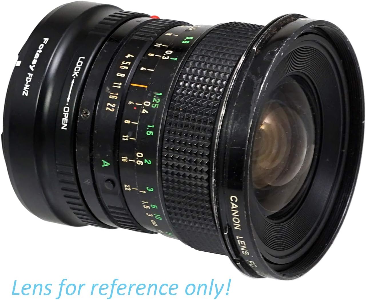 Fotasy Z30 Z50 Z5 Z6 Z7 Z6II Z7II Z9 Cannon FD Lens to Nikkor Z Mount Adapter, FD Z Adapter, Compatible with Canon FD