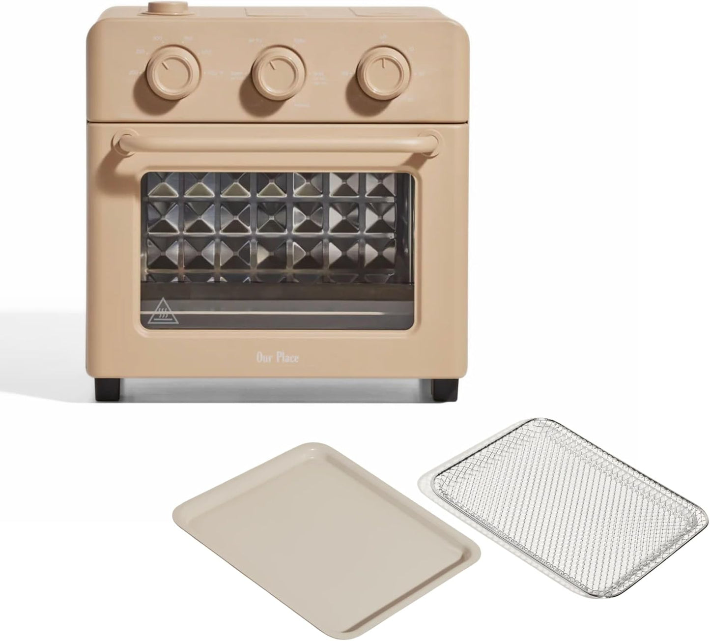 Our Place Wonder Oven - 6-in-1 Air Fryer Toaster Oven with Steam Infusion | Non-Toxic & PFAS-Free Combo