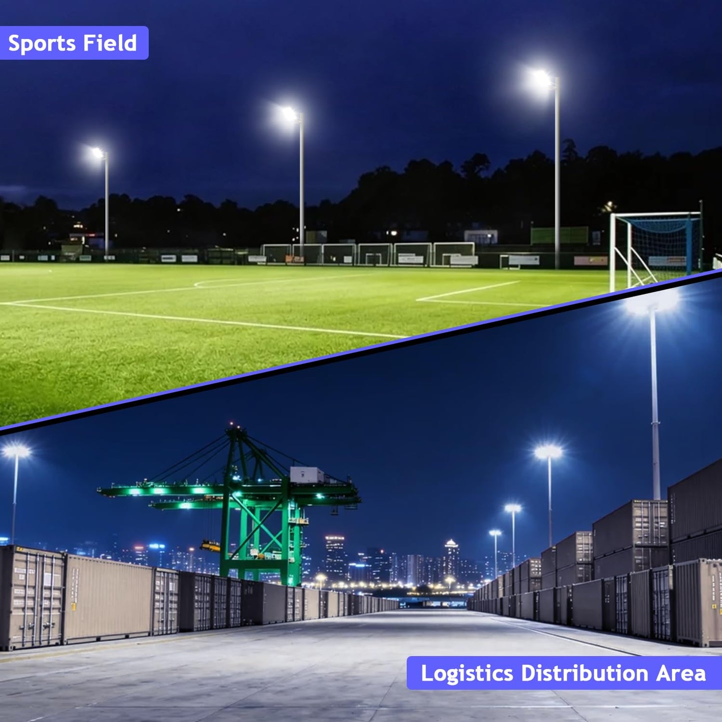 Dream Eeve 240W LED Parking Lot Light Slip Fitter Mount 36000LM Dusk to Dawn 5000K Parking Lot Lights Outdoor Area Security Commercial IP65 Waterproof 100-277V for Street Driveways Parking Lot