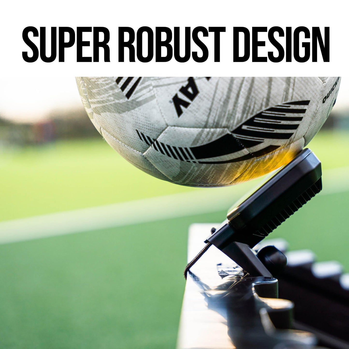 RXTR Reaction Training Light - Smart Soccer Training Device with Real-Time Scoring, Built-in Drills, Compatible with QUICKPLAY Rebounder Boards, No App Required