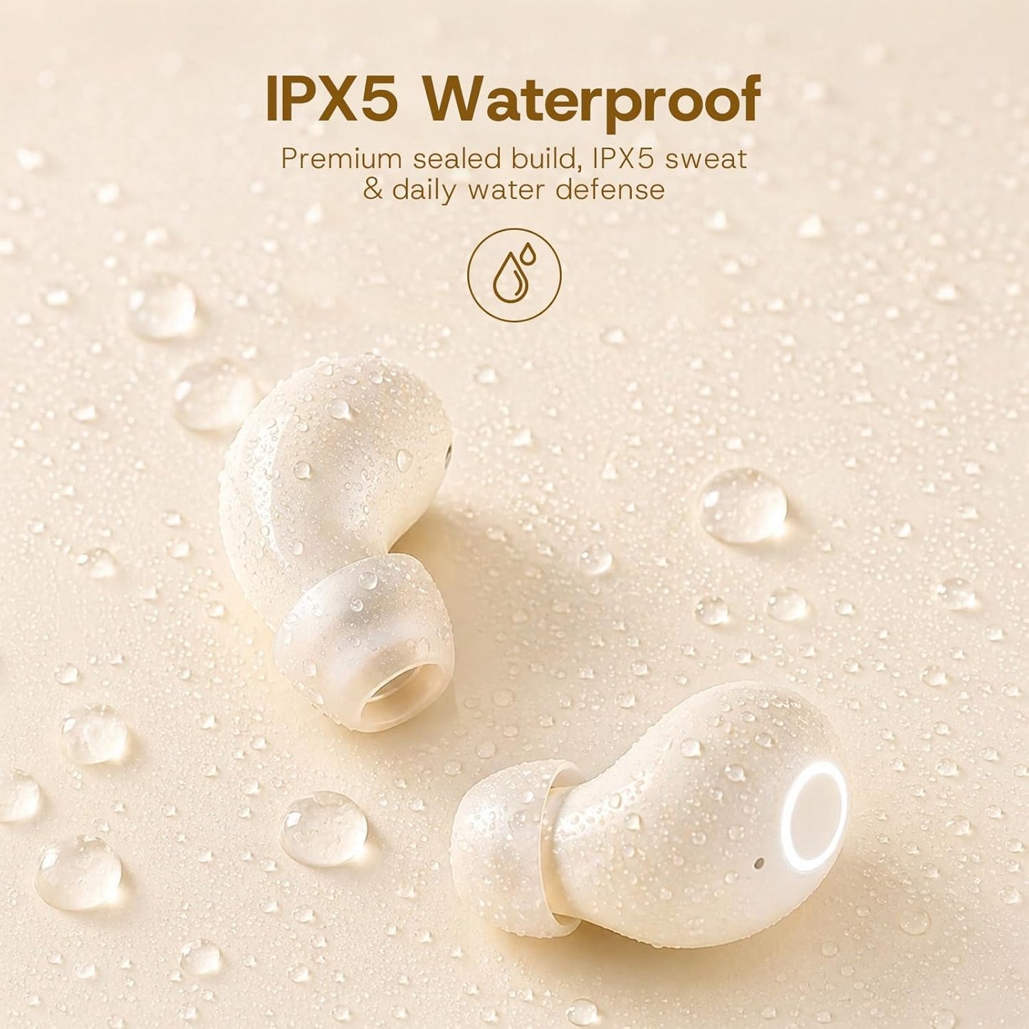 Xmenha Small Mini Invisible Earbuds Wireless Bluetooth for Small Ears Low Profile Tiny Discreet Hidden Sleeping Earbuds