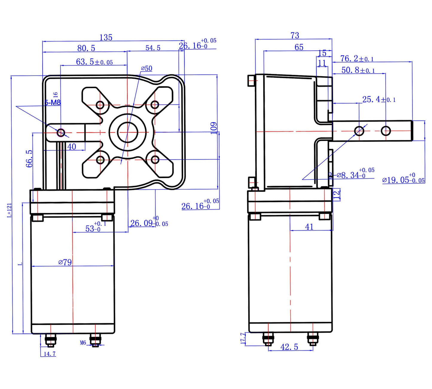 Mytee Products 900W 90:1 Tarp Motor for Dump Truck Tarp Systems with Chrome Cover 12VDC / 43 AMPS / 50 RPM (1 Year Warranty)