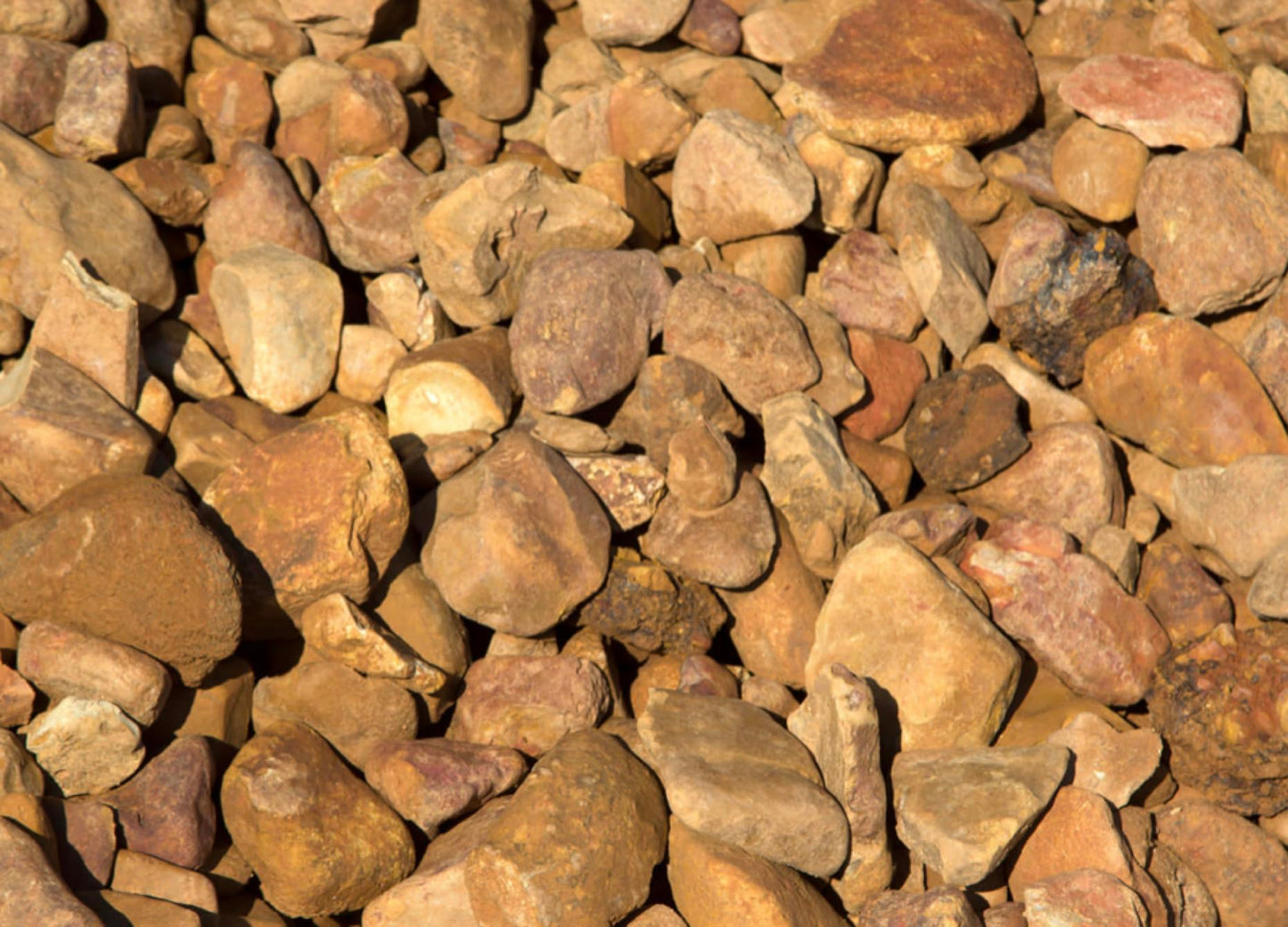 Large River Rock – Gravel Company 2-3'' River Rock for Drainage, Erosion Control, Creek Beds & Landscape Accents – Natural Rounded Stone (40 lbs)