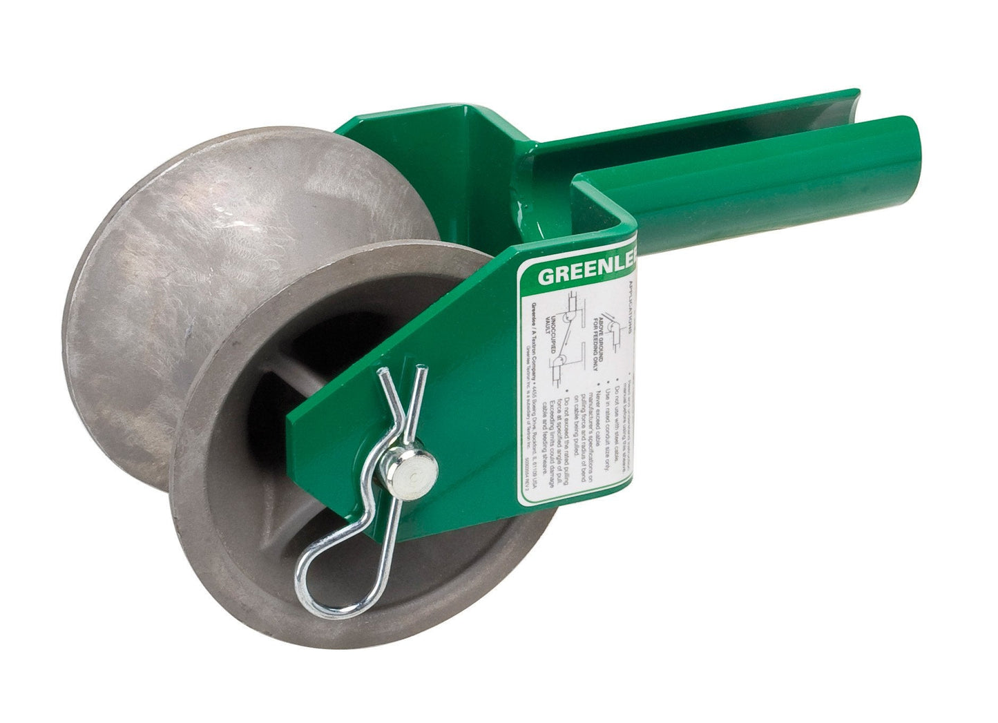 Greenlee 441-2 Cable Puller FEEDING Sheave, For 2-Inch Conduit