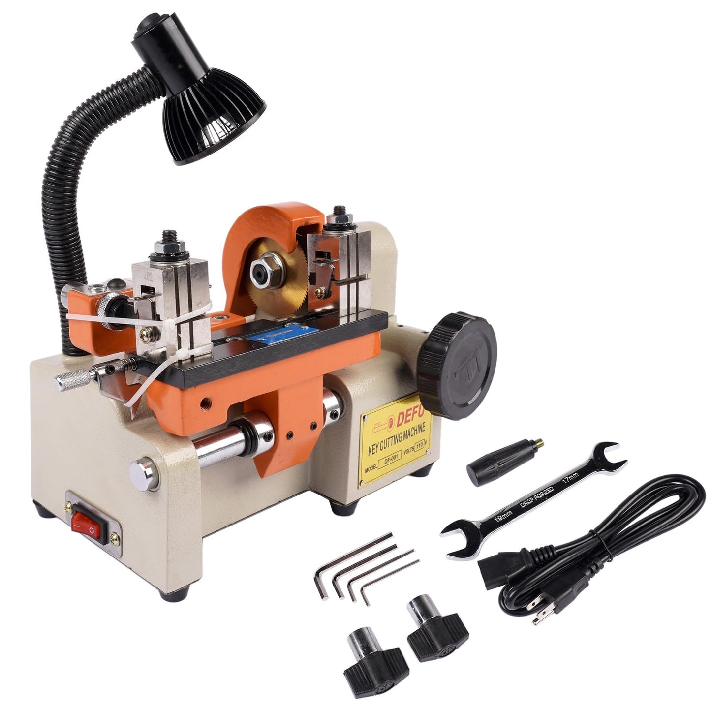 Hardware Cutting Machine for Metal Parts, 110V, High Precision Cutter for Single & Double, for Hardware Store Cutter Cutting Machine for Metal Objects