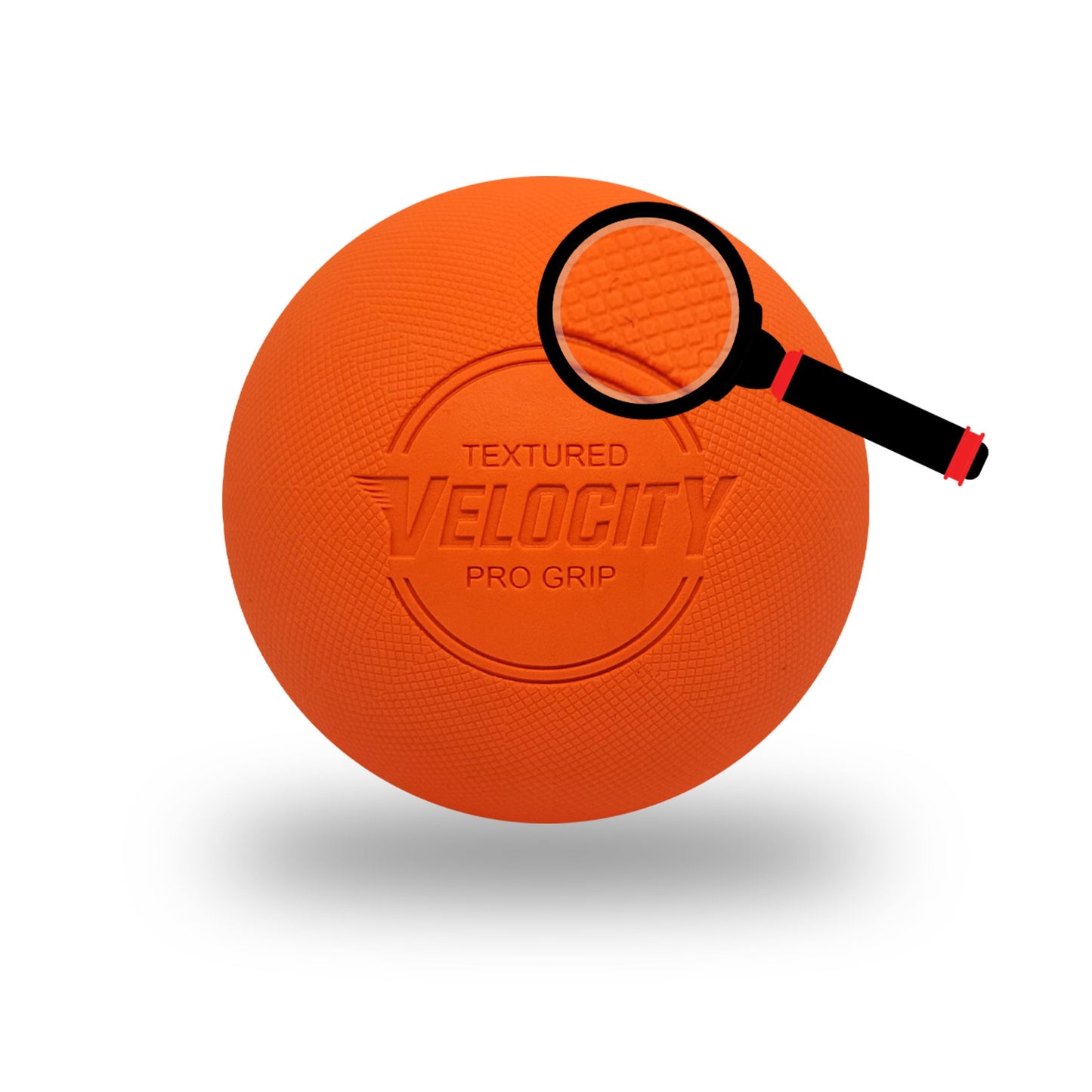 Velocity Pro Grip Lacrosse Balls - 6, 12, 18, 60 and 120 Packs - Certified for Youth, Club, High School, CLA, and College Game Play - Orange