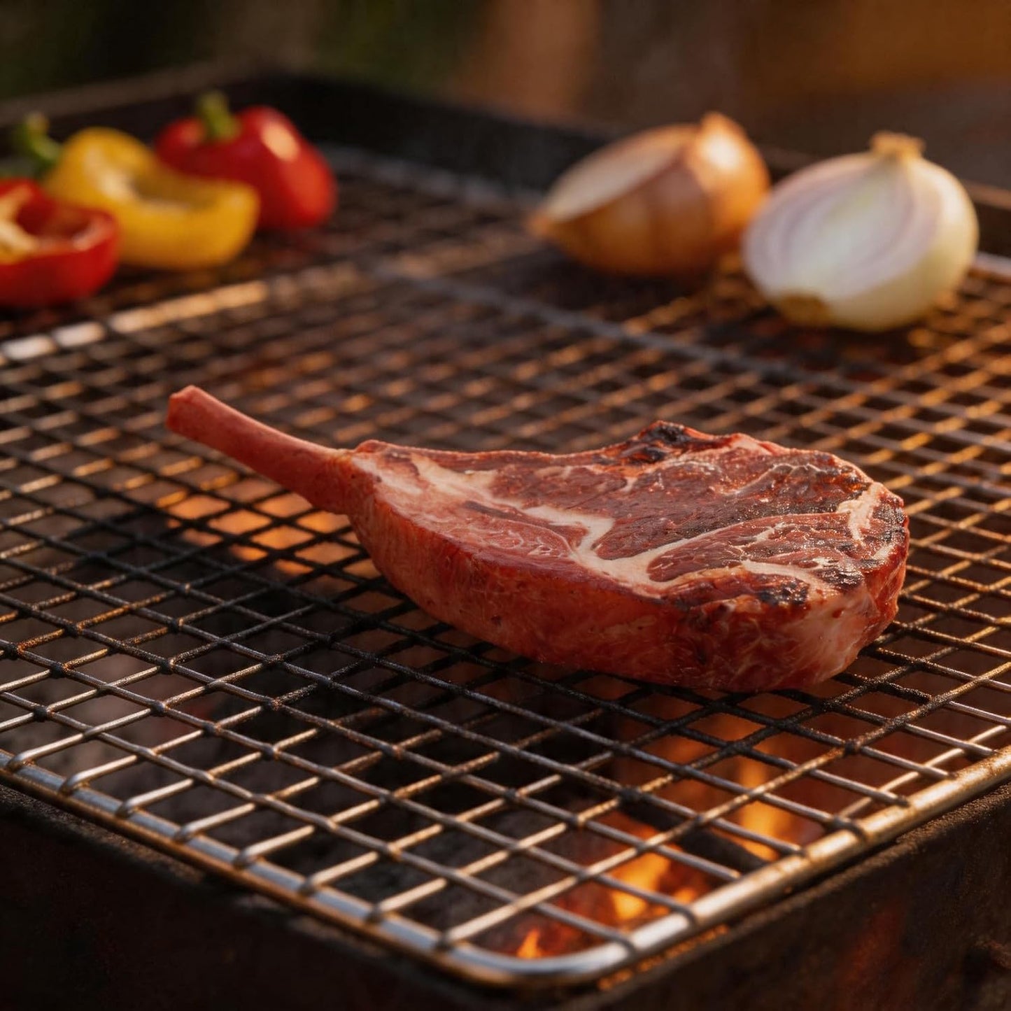 LOGOFUN Lifelike Artificial Steak Beef Model Fake Realistic Meat Photography Prop for Kitchen Display Restaurant