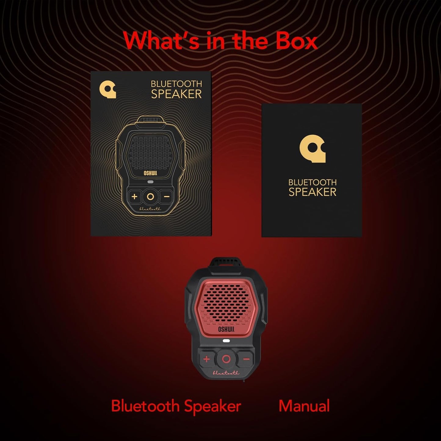 MFish IPX67 4X Wearable Bluetooth Speaker, Clip-On Mini Portable Speaker with Built-in Mic for Hands-Free Calls