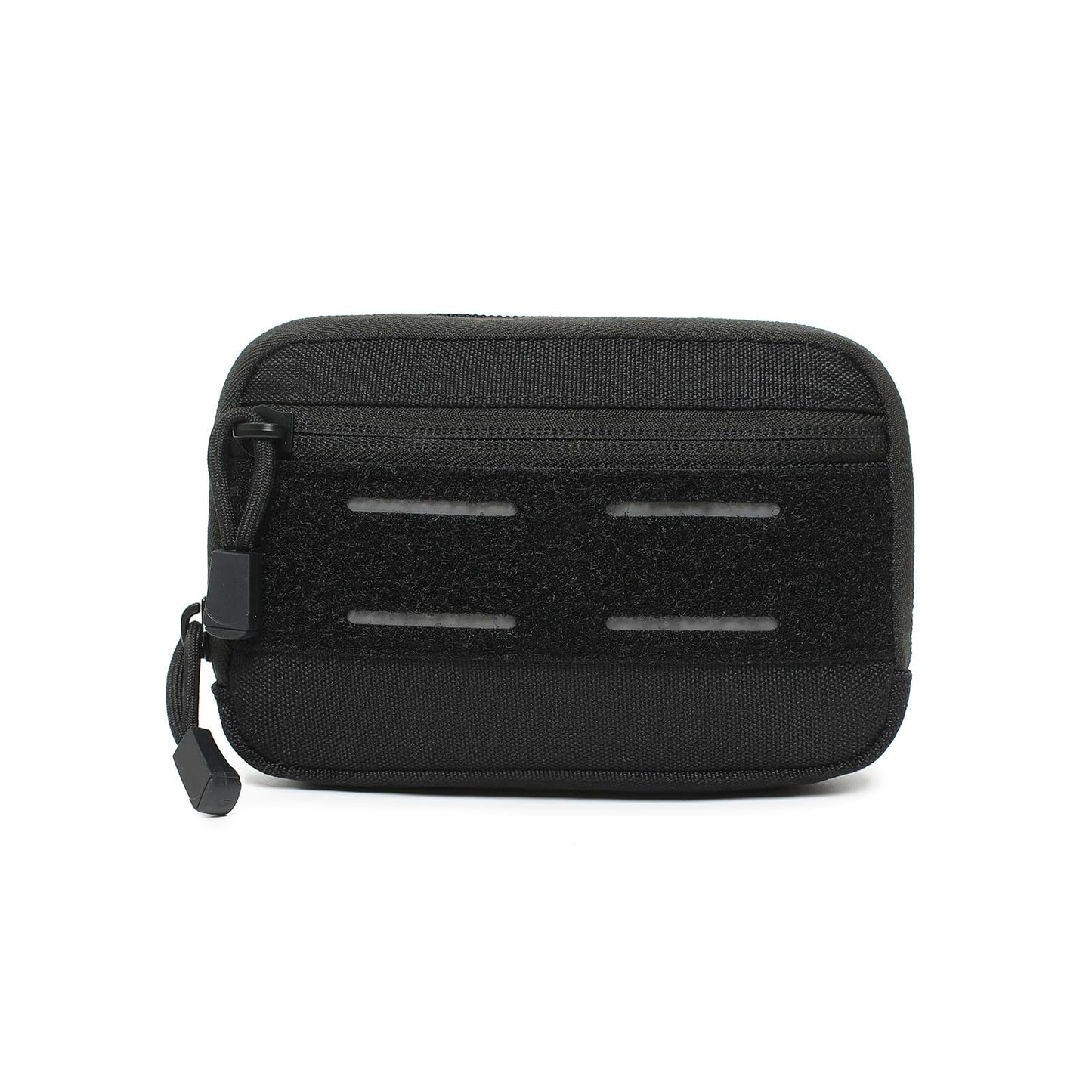 Mini Heavy Duty Tactical Belt Pouch for Men - Small Molle Pouch,Tactical Admin Pouch Compact EDC Utility Gadget Gear Pouches for Traveling, Hiking (Black-1 Pack)