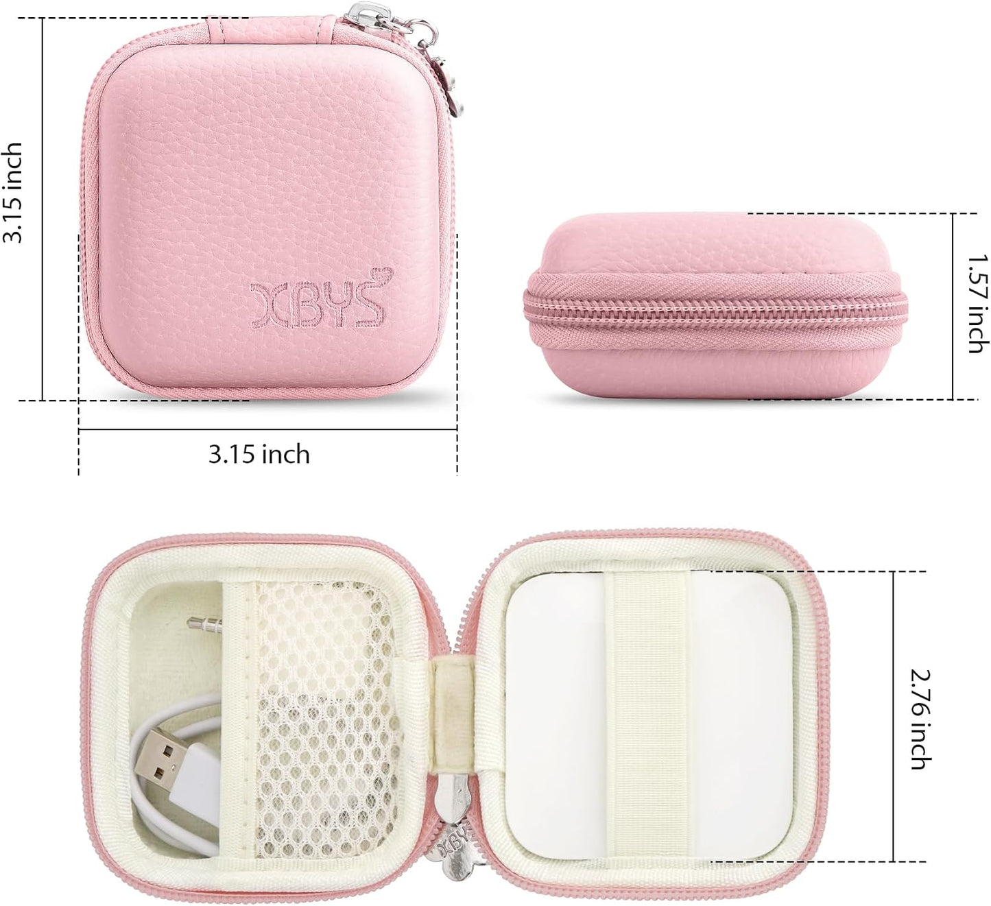 Linpr (1st/2nd Card Reader Case for Square Contactless & Chip Reader Gen), Mini Hard Shell Carrying Bag, Fits Credit
