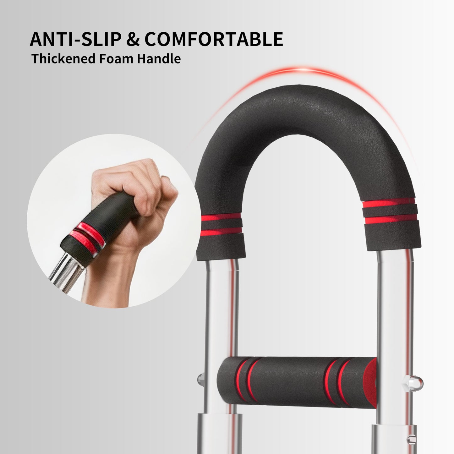 PROIRON Twister Arm Trainer, Adjustable Spring Workout Bar, Forearm Triceps Chest Workout Equipment, Portable Home Fitness Equipment