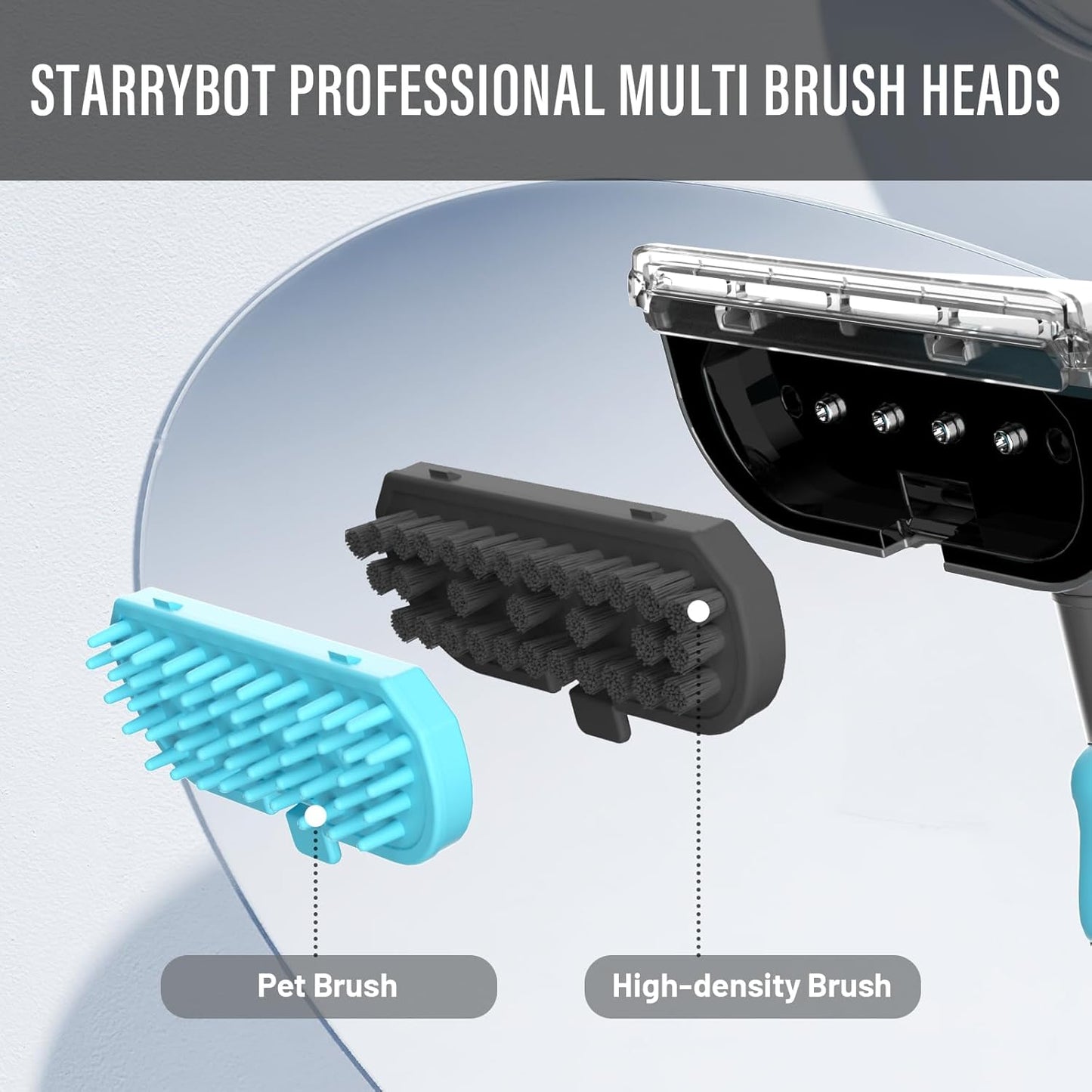 Starrybot Portable Carpet Cleaner - Powerful Deep Cleaning Machine for Home | Compact Design