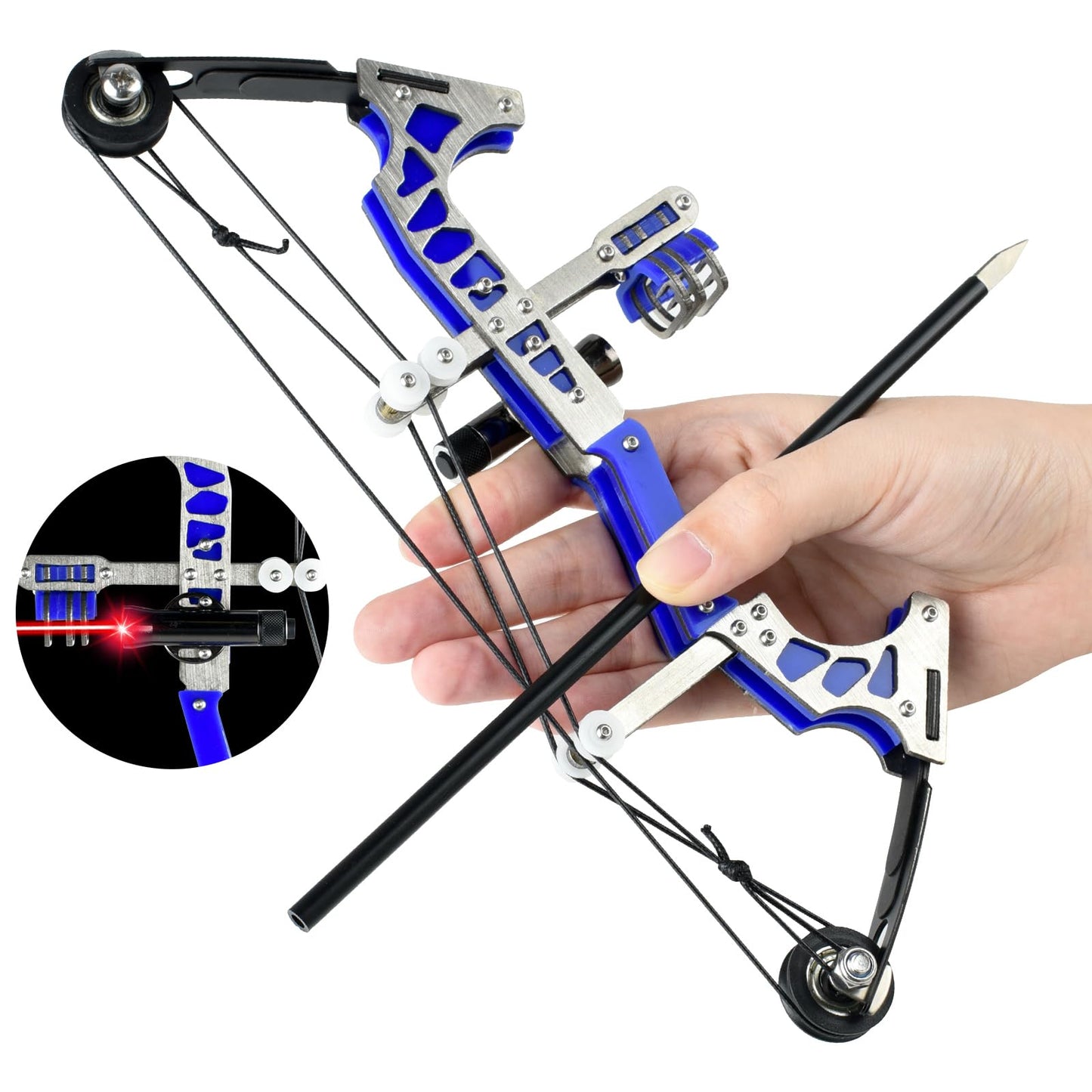 Archery Bow Set Laser Compound Bow Stainless Steel Training Bow Outdoor Sports Hunting Cool Stuff Professional Competition
