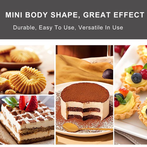 BAILIQI 6Pack Cake Rings Mould 3.15 inch, with Pusher Stainless SteelRound Square Flower Heart Triangle bear Dessert Mousse Cooking Baking Pastry Tool Crumpet Molds (Include 6 Rings and 6 Pusher)