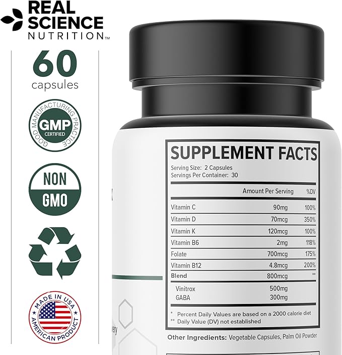 Offers Tissue Restore Complex, Circulation & Recovery Support with Nitric Oxide, A Natural Healing Support Supplement, 60 Capsules