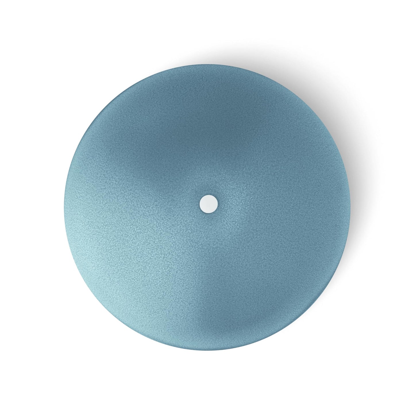 Amazon Basics 9-Inch Mini Anti-Burst Exercise Ball for Yoga, Pilates, Core Training, Aqua