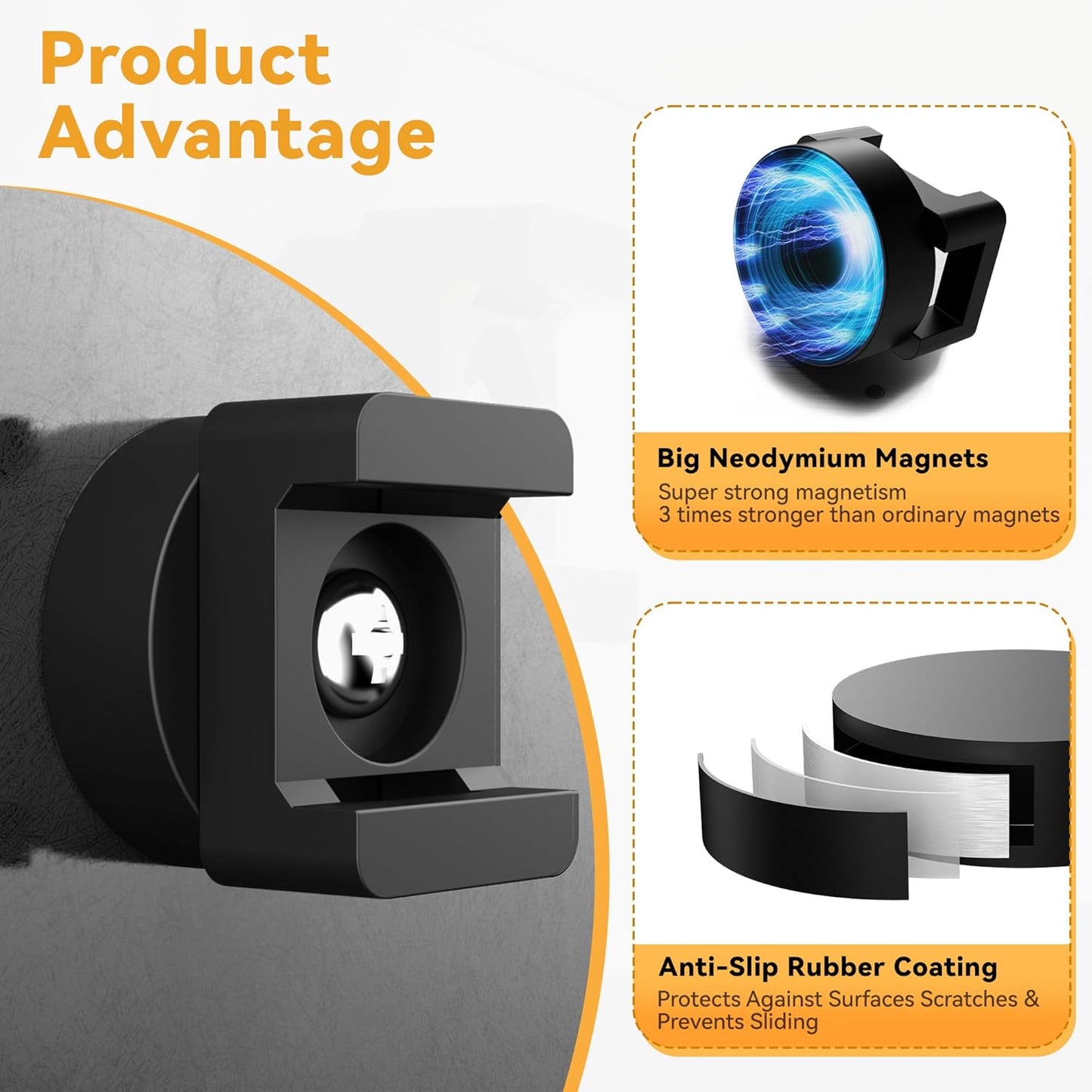 10 26lbs Pcs Magnetic Zip Tie Mount Base Strong Magnetic Zip Tie Holder Multipurpose Magnet Cable Tie Clips Holder Wire