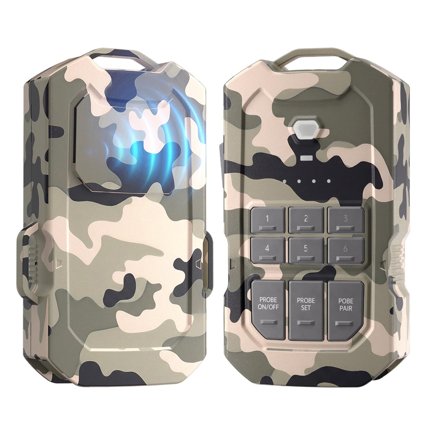 LETWESAF Camping Perimeter Alarm, Wireless Perimeter Alarm,1/2 Mile Range, IP66 Waterproof System for Outdoor Camp Security & Survival Gear-Updated Version
