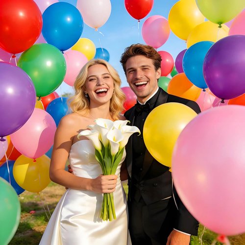 KUULBELA Rainbow Balloons - 110 Pack of 12-Inch Assorted Helium Latex Balloons for Birthday & Wedding Parties