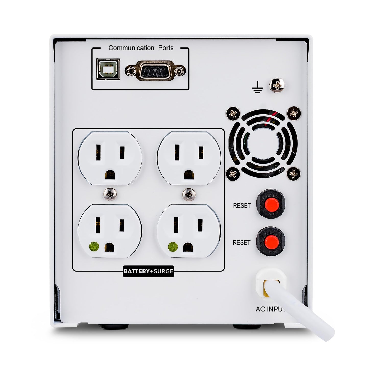 CyberPower M550L Medical-Grade UPS Battery Backup and Surge Protector, 550VA/440W, 4 Outlets, AVR, Tower, UL Certified