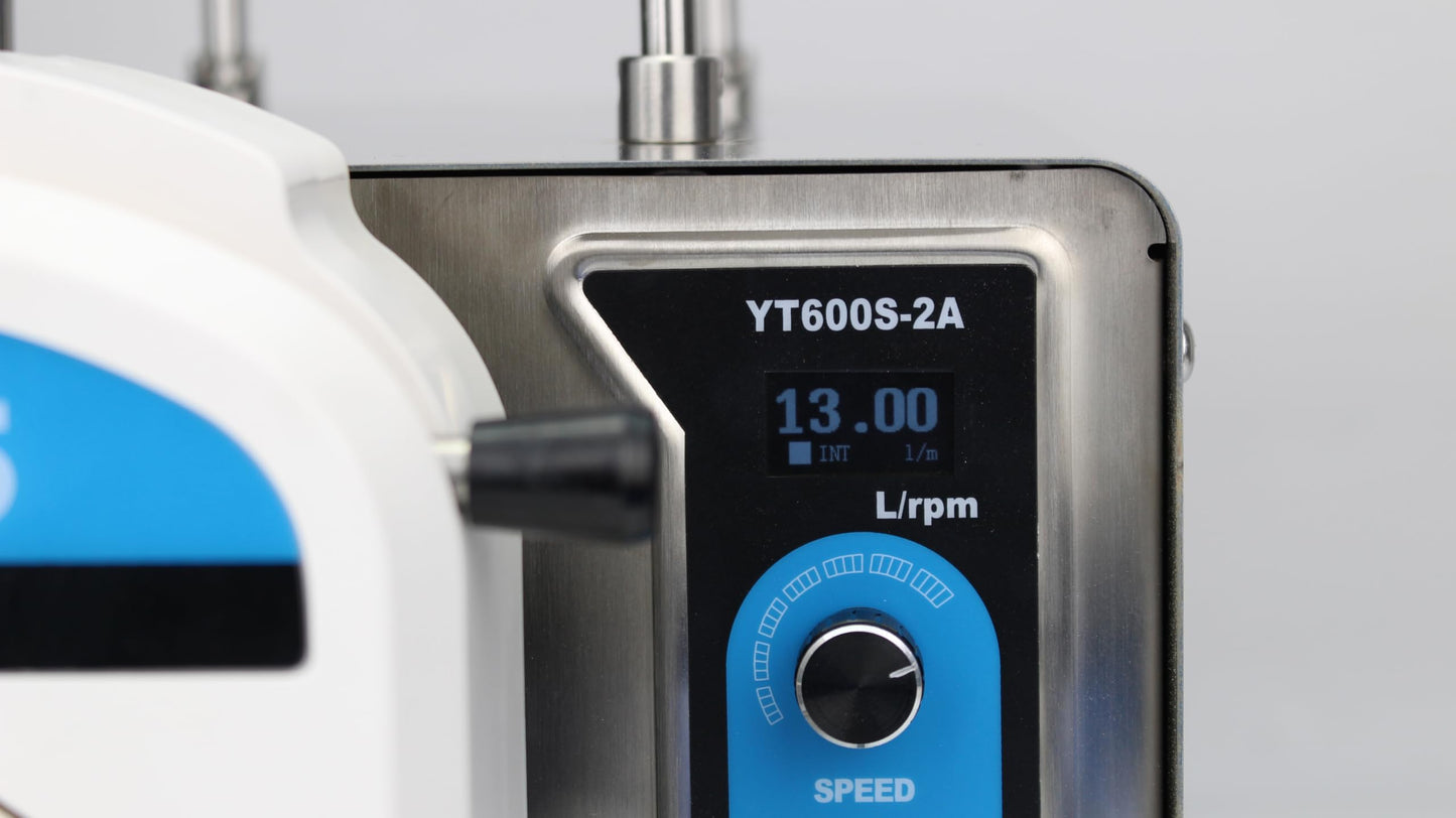 High flow Industrial Peristaltic Pump 13L/min 0-650RPM 220V
