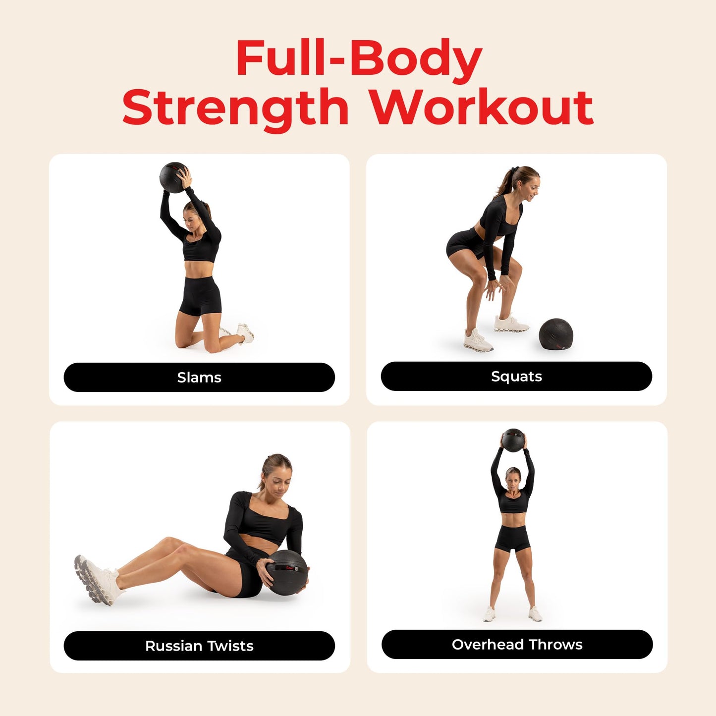 Sunny Health & Fitness Slam Ball 40LBS - SF-EB04-40
