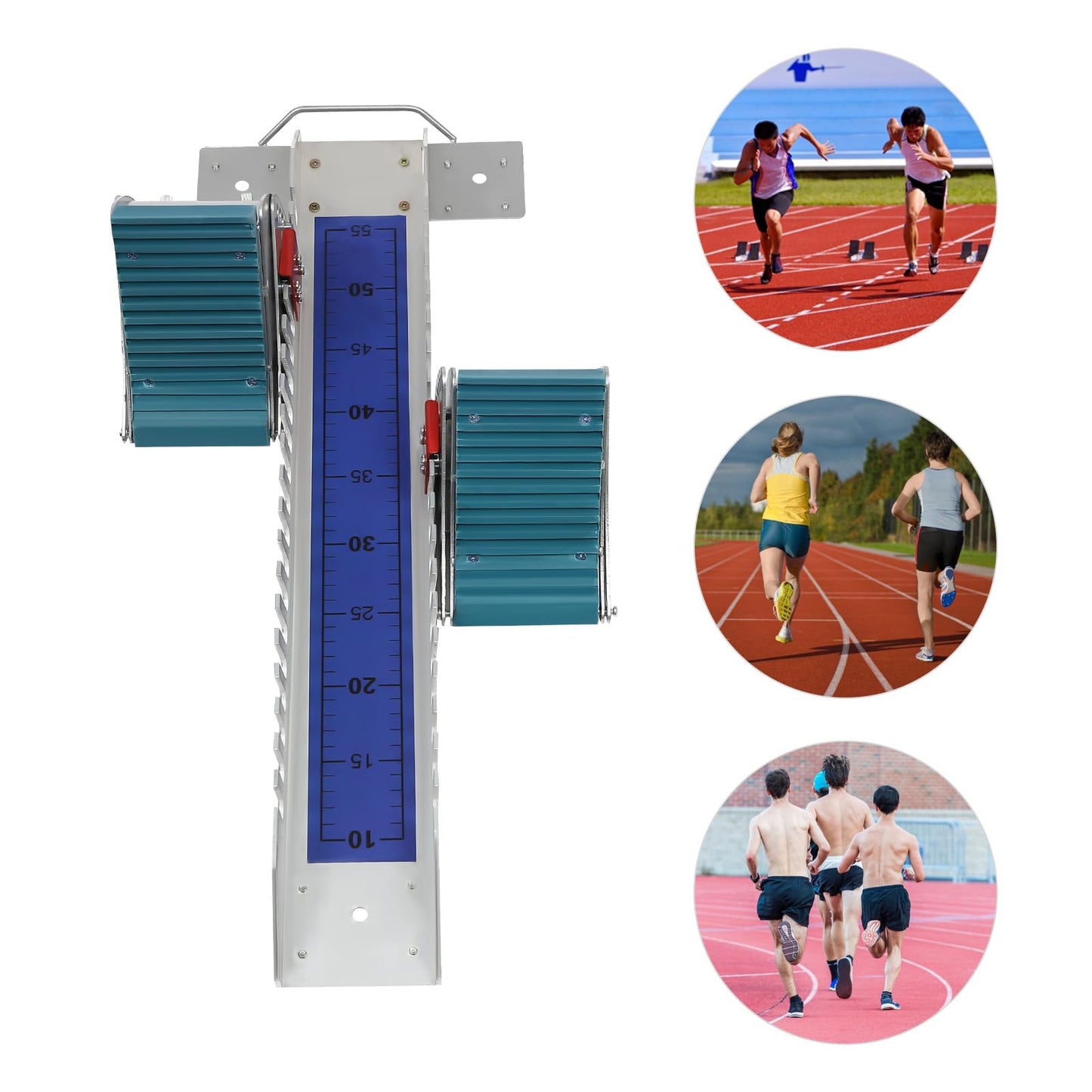 Mlonausz Athletics Track Starting Block Runway Track Sports Starting Block for Athletes