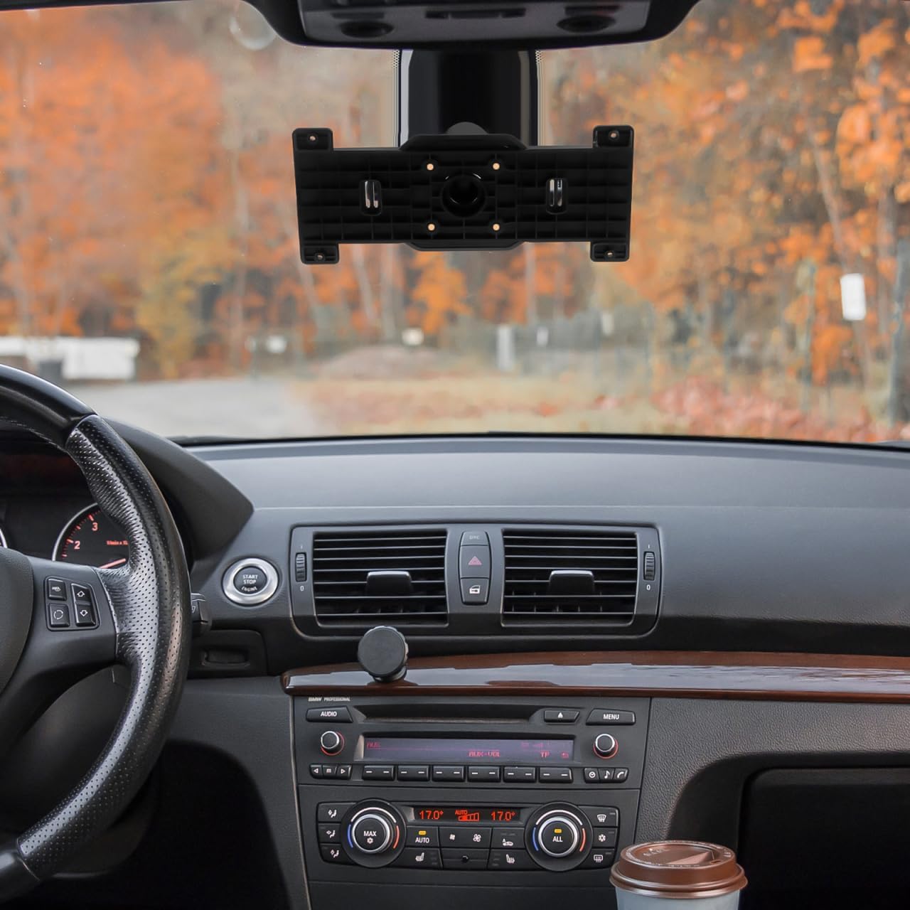 5.86 2.63 Inches DOITOOL Rearview Mirror Bracket Universal Metal Back Plate Mount for Car Dash Cam Stable Rear View