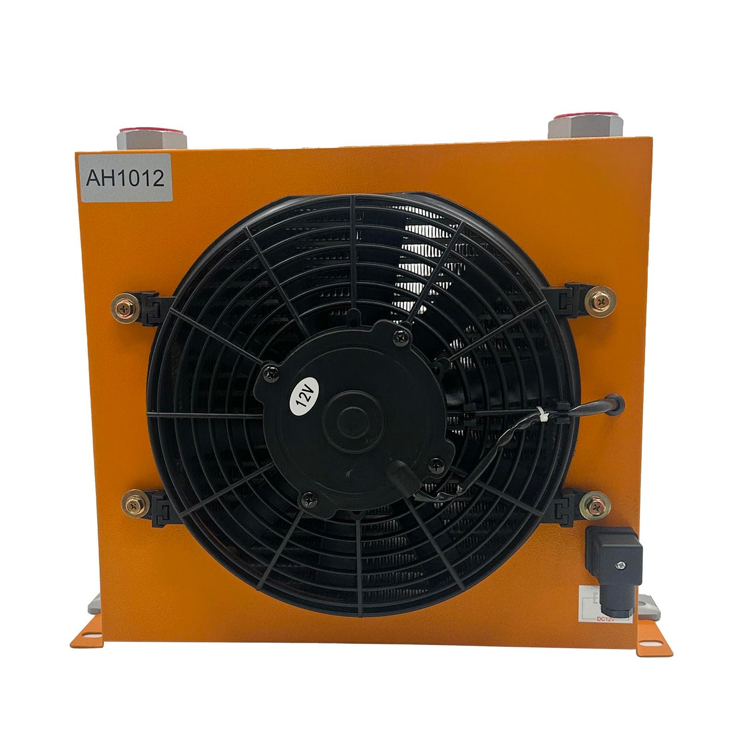 AH1012T-CA 12VDC Industrial Hydraulic Oil Cooler 120W 100L/Min Flow Fan Radiator, Low Noise and Power Usage, for Engineering Machinery Replace # AH1012T
