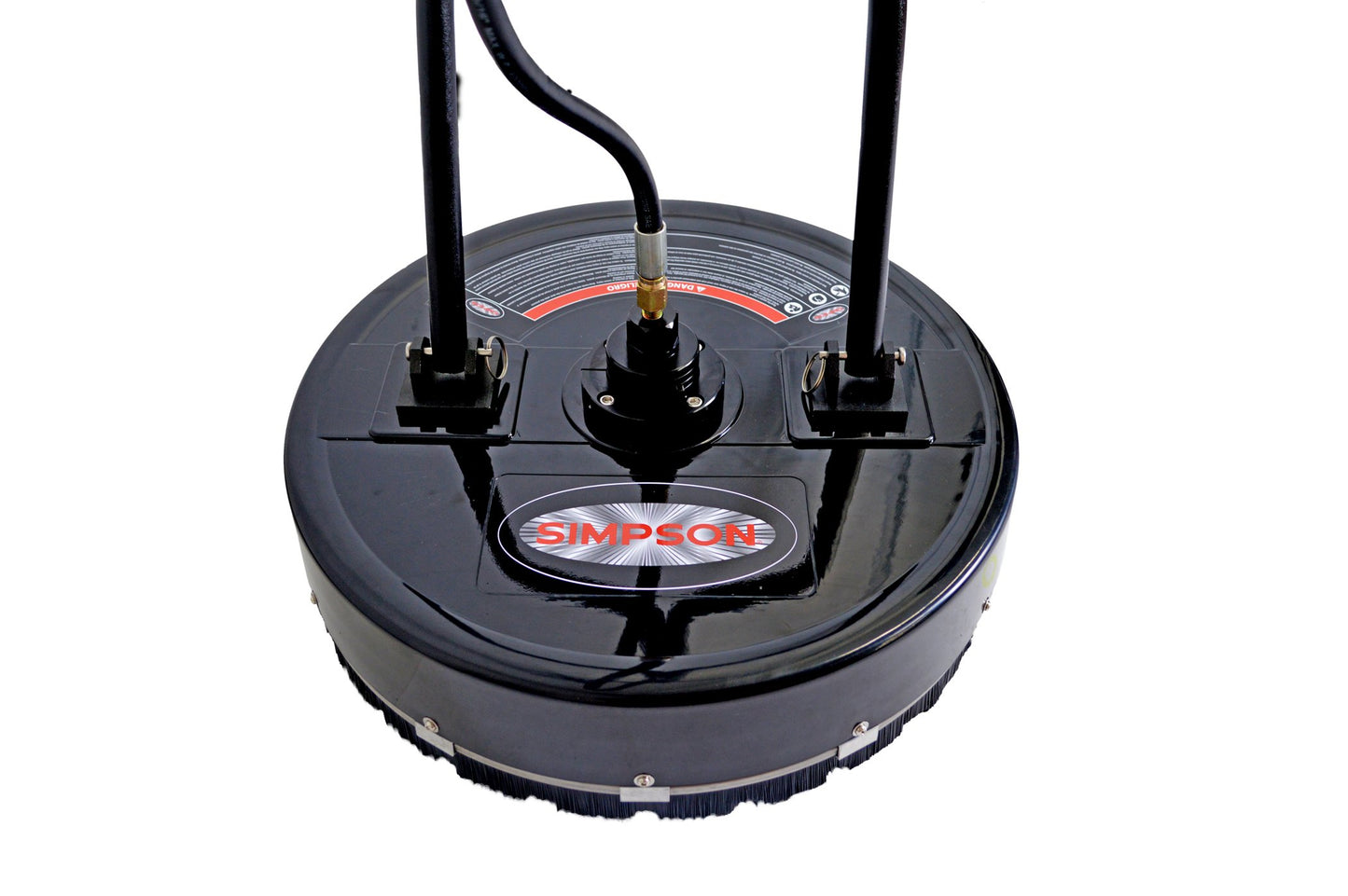 Simpson Cleaning 80182 Universal 20" Industrial Pressure Washer Surface Cleaner for Hot and Cold Water Machines, 3/8" Quick Connection, Recommended min 3450 PSI up to max of 4500 PSI, Black