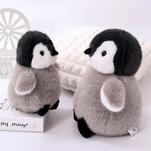 ABEARCAR Soft Penguin Plush Stuffed Animals 9" Cute Penguin Stuffed Plushies Pillow Birthday Christmas Valentine's Day Gifts for Kids Girlfriend(Small)