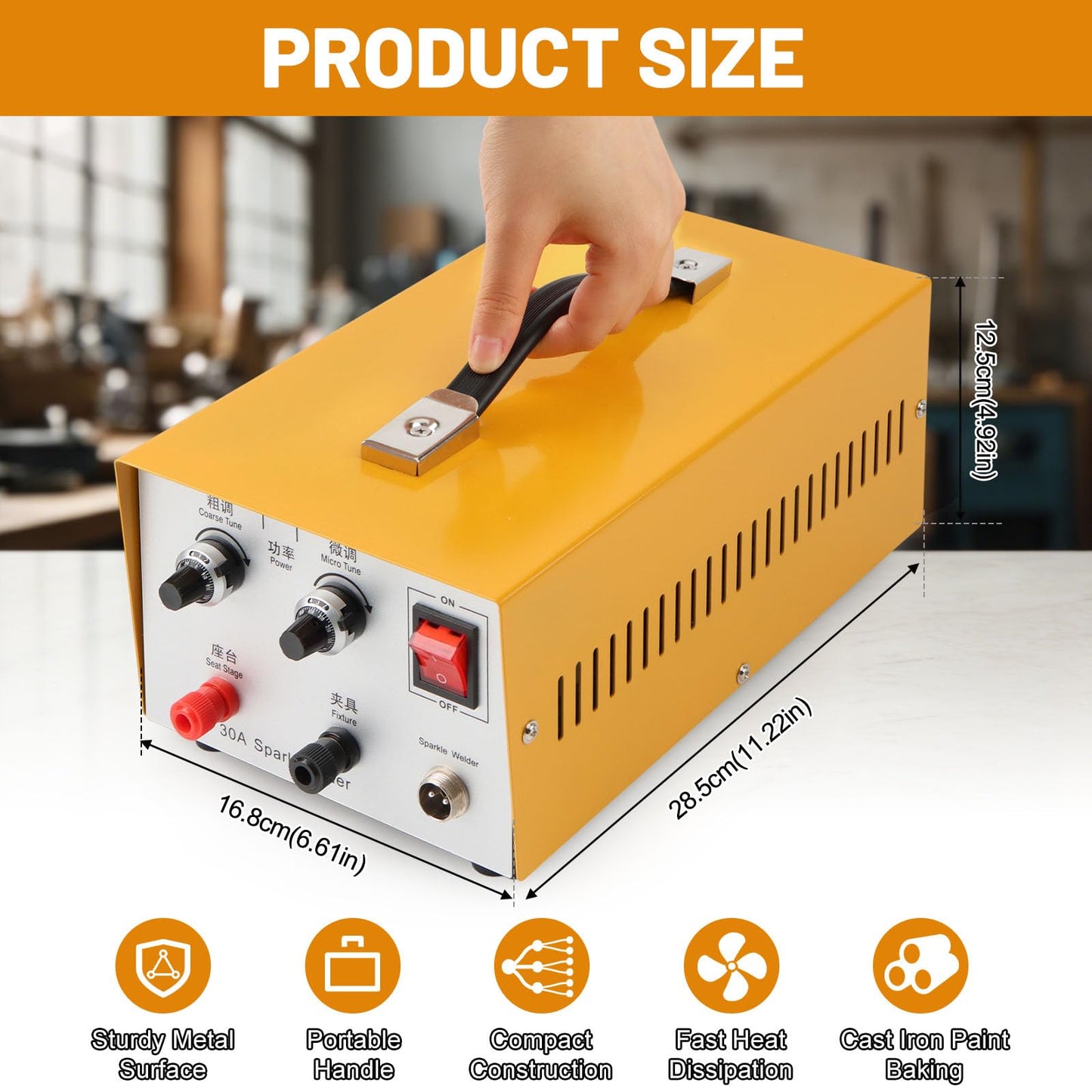 Jewelry Spot Welding Machine,30A Jewelry Soldering Welding Processing Tool,Professional Gold Silver Spot Welder, Electric Pulse Welding Tool for Welding Jewelry