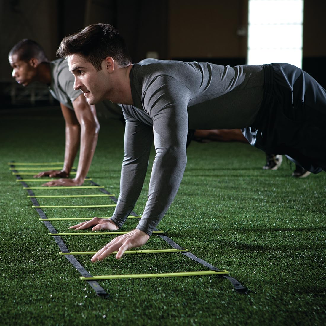 PER4M Speed Ladder - Speed and Agility Training for Basketball, Football, Soccer - Footwork Improvement, Coordination, Quickness, Athletic Training - Leg Strength, Body Control, Foot Control Trainer