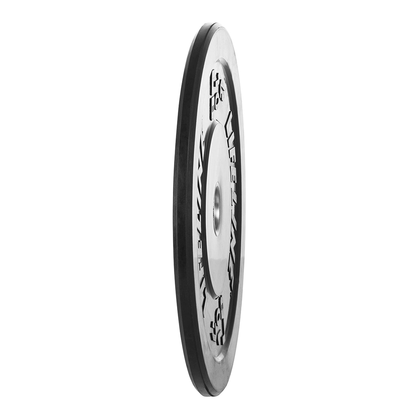 Lifeline Fitness Olympic Rubber Bumper Weight Plates - Single 2" Barbell Plates for Home Gym Equipment, Fitness Equipment for use with Weight Bench