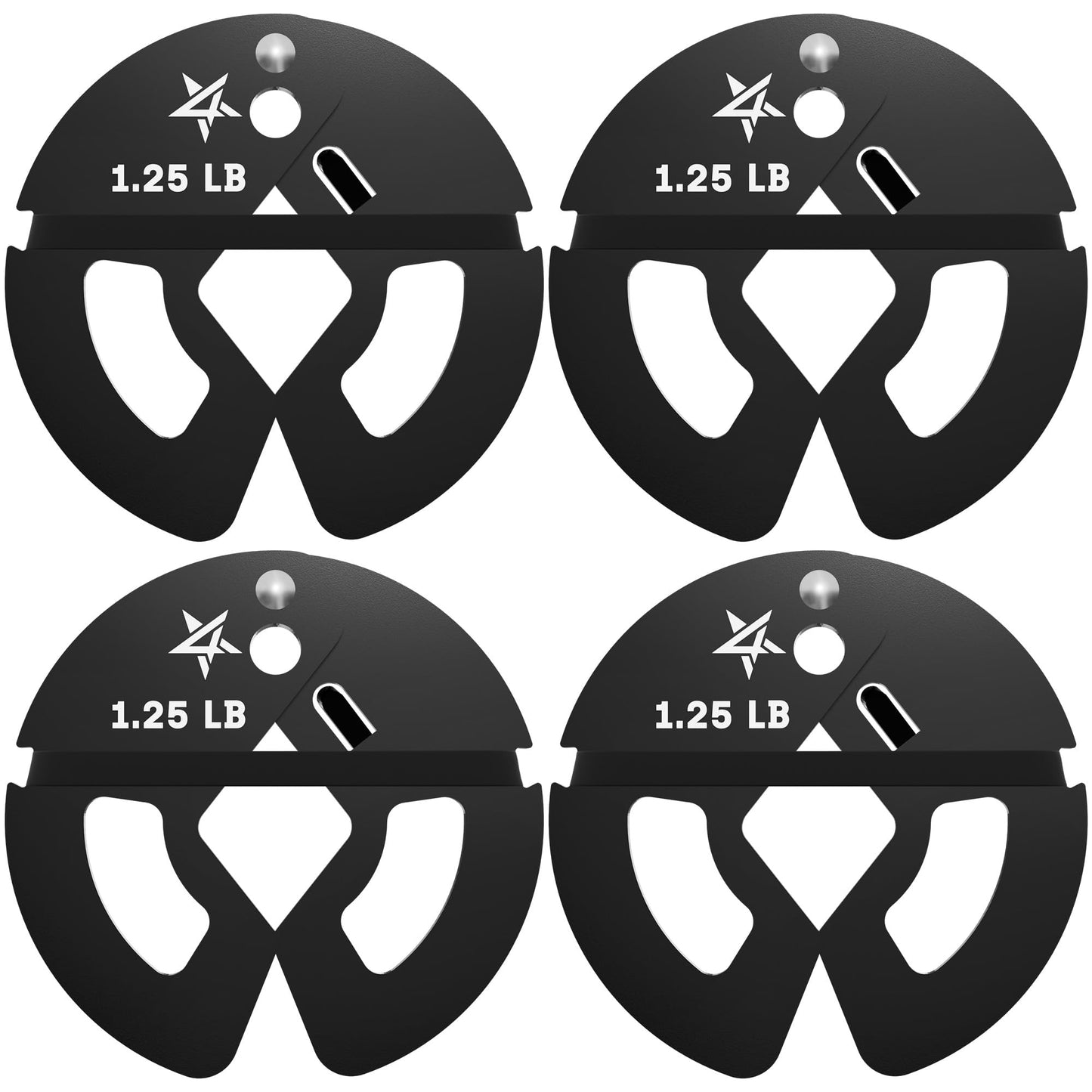 Yes4All 1.25Lb Dumbbell Fractional Weight Plates 2 Pieces/4 Pieces - Designed For Dumbbell Training, Micro Loading, And Body Workout