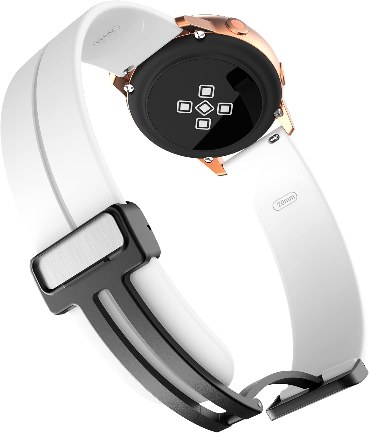 Lamshaw Compatible with Plaud NotePin Bands, Soft Silicone Sport Wristband Replacement Straps Compatible for Plaud