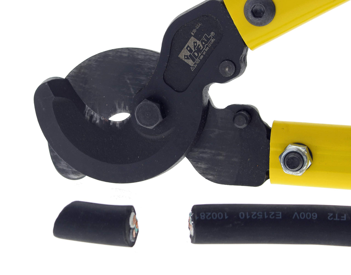 Ideal Electrical 35-032 Long Arm Cable Cutter - 22 in., 500mcm Copper, Aluminum Wire Cutting Tool with Precision-Ground Jaws, Replaceable Blades